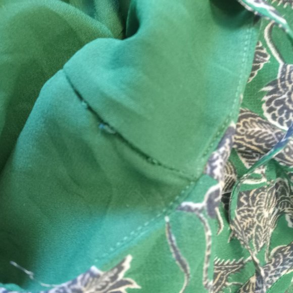 REBECCA MINKOFF | Green Floral Dress - Picture 7 of 11